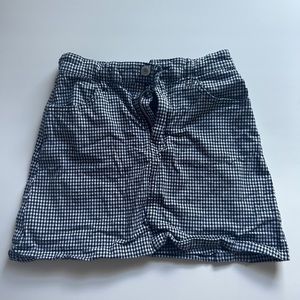 plaid brandy melville skirt